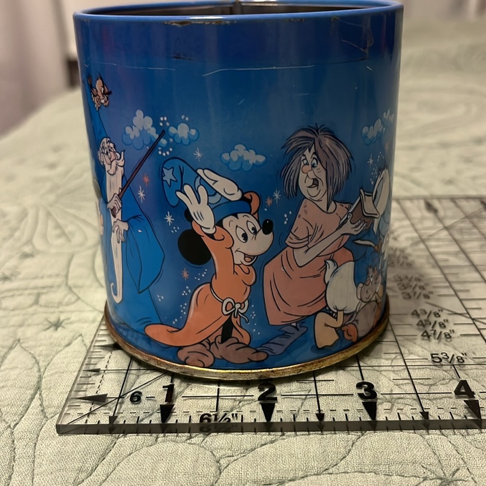 Vintage Disney Coin Tin Can Mickey Mouse Donald Duck - Picture 13 of 15